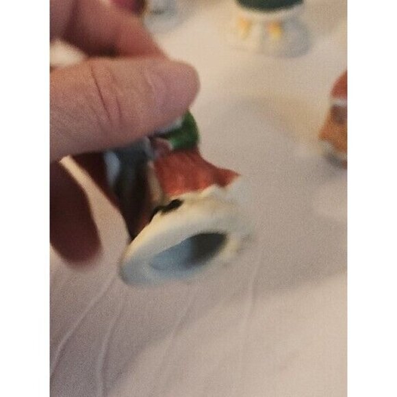 Lot of 9 Lemax Christmas Village Figurines Gumball Machine Resin Porcelain - Picture 16 of 16